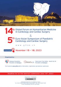 14th Global Forum on Humanitarian Medicine in Cardiology and Cardiac Surgery & 5th Euro-Asian Symposium of Paediatric Cardiology and Cardiac Surgery